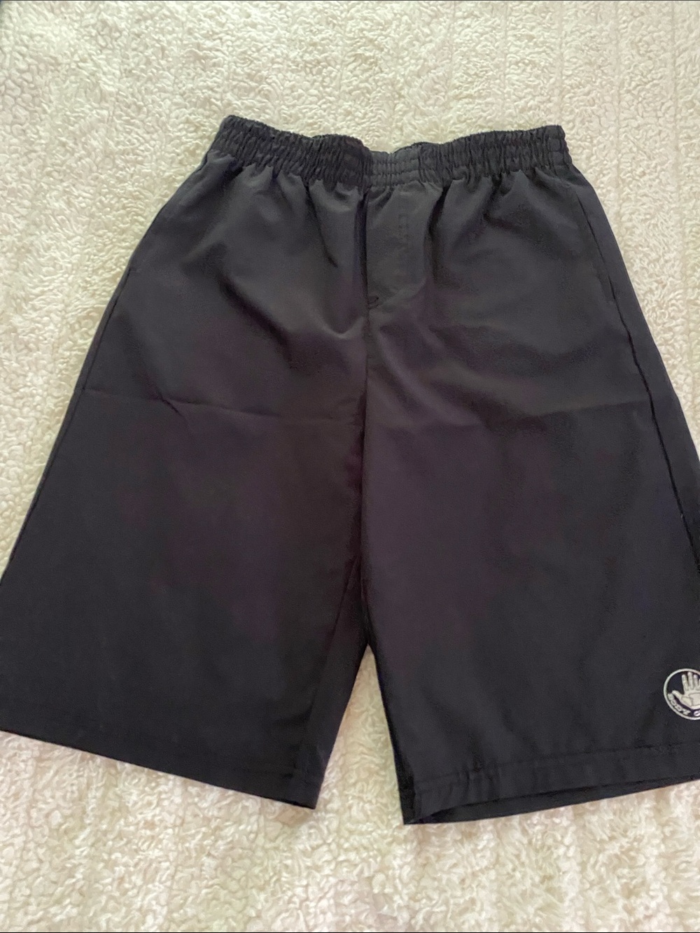 Body Glove Boys Black Elastic-Waist Swim/Board Shorts